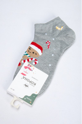 Шкарпетки жіночі новорічні кашемір